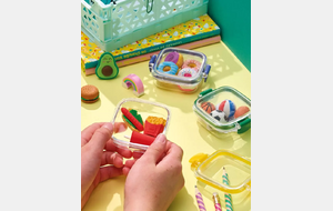 Boîte de 4 mini-gommes